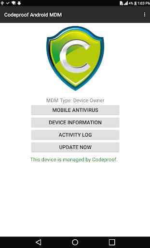 Codeproof MDM for Android 1