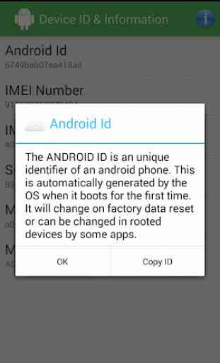Device ID & Info. for Android 2