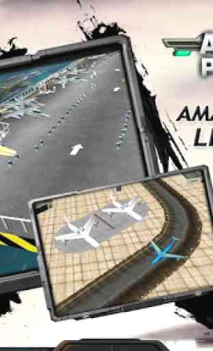 Estacionamento de avião 3D 4
