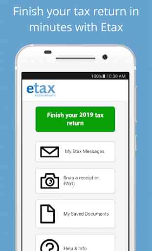 Etax Mobile App - Australian Tax Return for Mobile 4