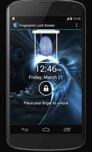 Fingerprint lock screen prank 1