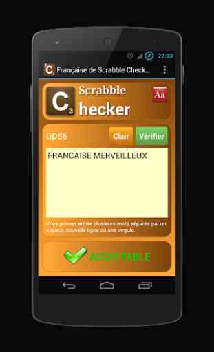 French Scrabble Checker 2