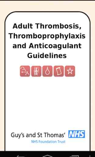 Thrombosis Guidelines 1
