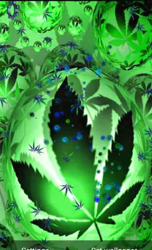 Weed marihuana Live Wallpaper 2