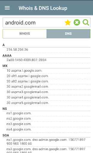 Whois & DNS Lookup - Domain/IP 3