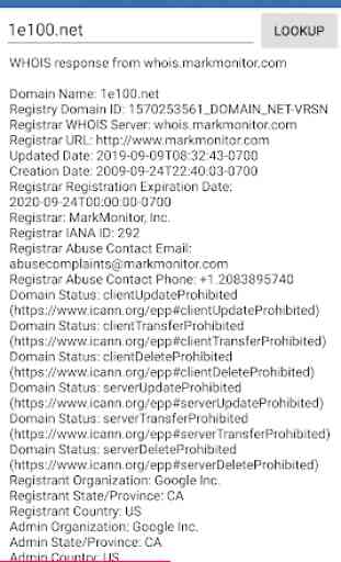 WHOIS Lookup & DNS 3