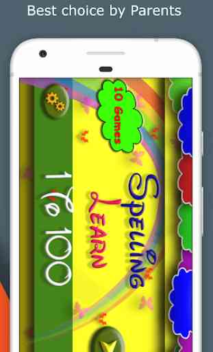 1 to 100 spelling learning : games for kids 1