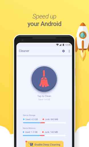 Clean Droid - 1 Tap Clear Cache & Phone Cleaner 2