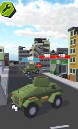 Cube Tanks - Blitz War 3D 2