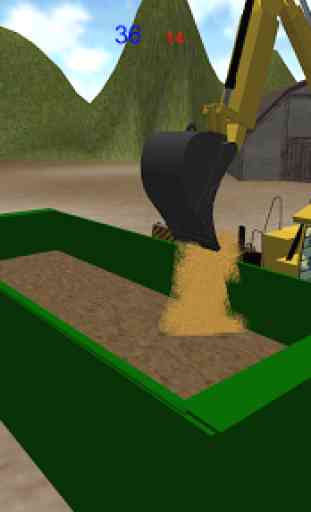Escavadora Simulador 3D 1