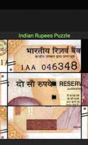 Indian Rupees Jigsaw Puzzle 3