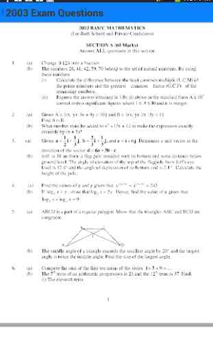 O-Level Math Questions 3