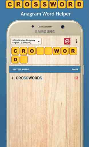 Scrabble Cheat – Word Helper 4