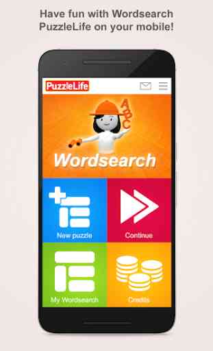 Wordsearch PuzzleLife 1