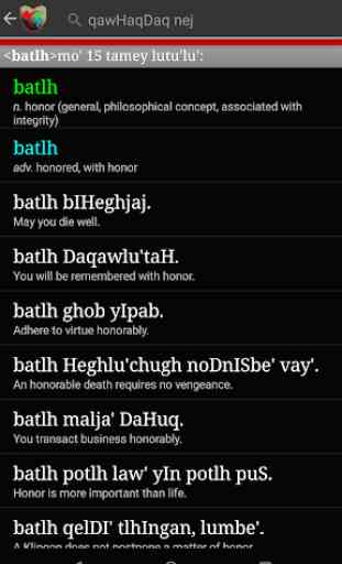 boQwI' (Klingon language) 2