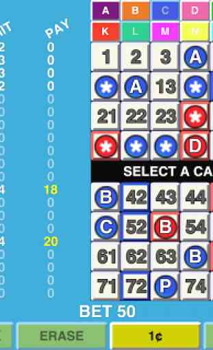 Keno 20 MultiCard Vegas Casino 4