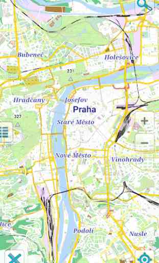 Map of Prague offline 1