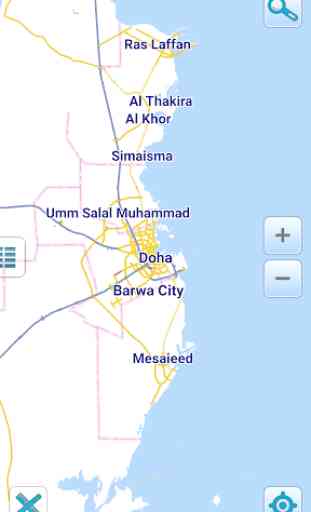 Map of Qatar offline 1