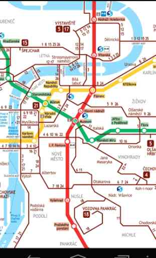 Prague Metro and Tram Map Free Offline 2019 1