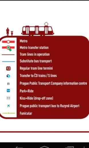 Prague Metro and Tram Map Free Offline 2019 3