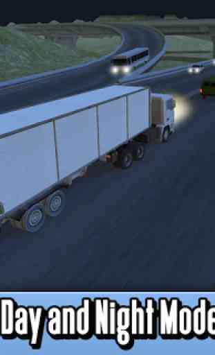 Simulador de caminhão de carga russo 3