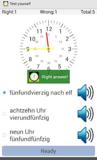 Dizer o tempo em alemão 2