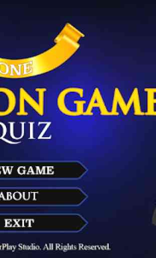 Millionaire Quiz Game 1