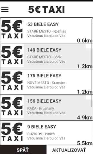 5€ Taxi 5 Taxi 5E Taxi Easy 3