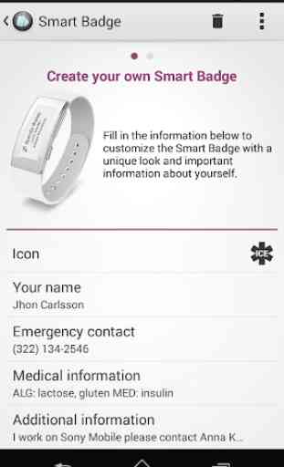 Extensão do Smart Badge 2