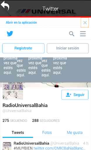 RADIO UNIVERSAL 95.5 4