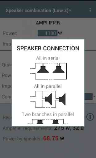 Speaker Line Calculator 4