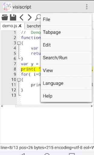 VisiScript Text Editor 2