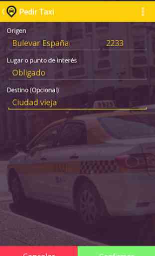 Voy en Taxi – App Taxi Uruguay 3
