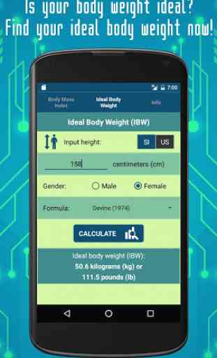 BMI Calculators Pro: Body Mass Index & Ideal Body 3