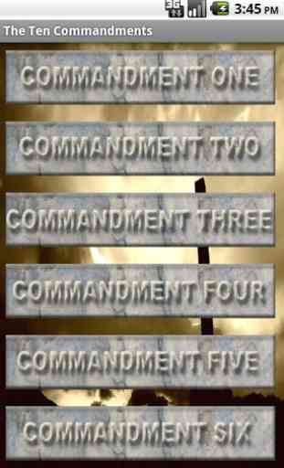 The Bible Ten Commandments KJV 1