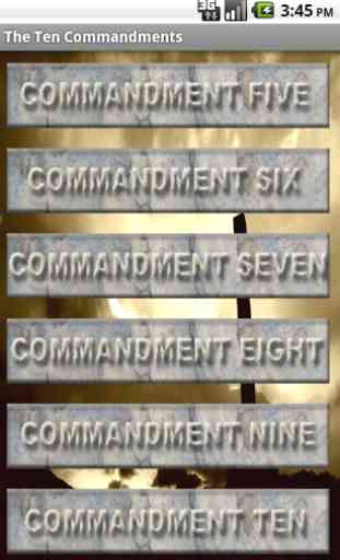 The Bible Ten Commandments KJV 2