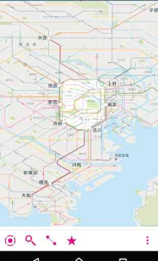 Tokyo Rail Map 4