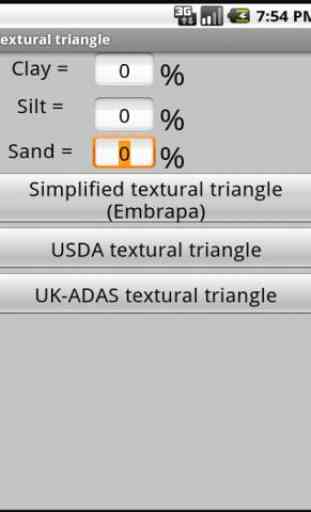 Triângulo Textural 3