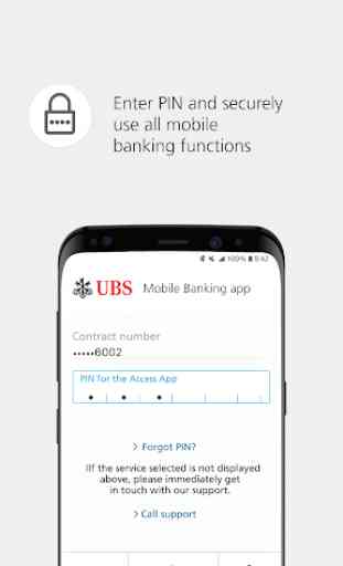 UBS Access: Login seguro para Digital Banking 4