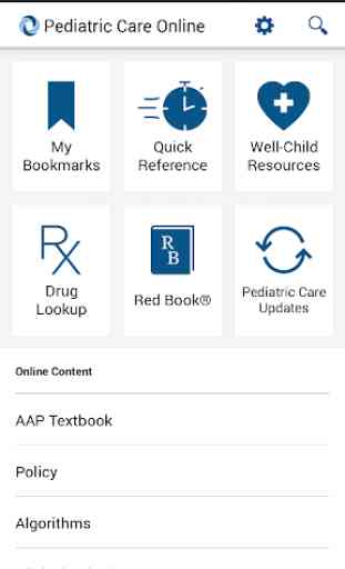 AAP Pediatric Care Online 1