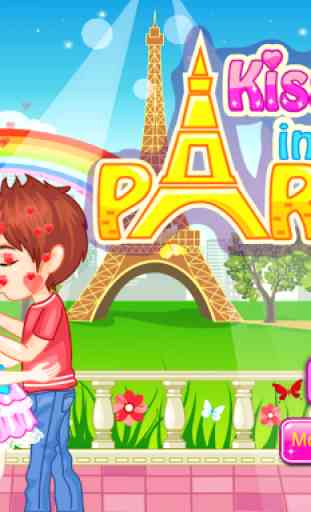 Beijando jogos em Paris 1