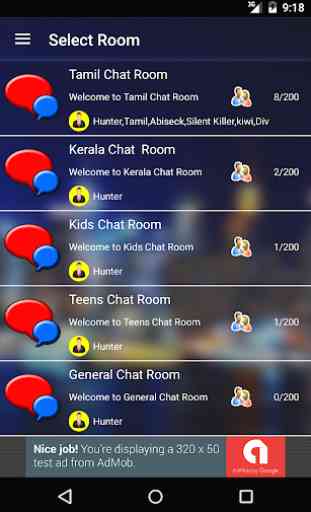AahaChat - Free Chat Rooms 3