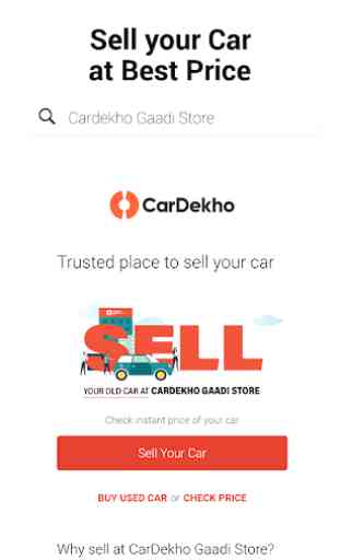 CarDekho: Buy,Sell New & Second hand Cars, Prices 2