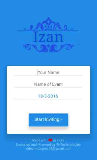 Izan - RSVP Invitations 1
