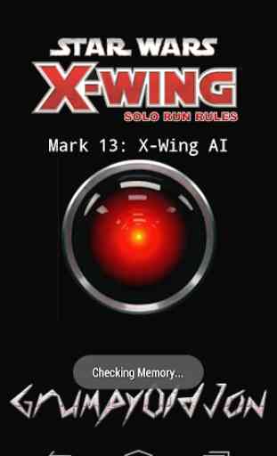 Mark 13: X-Wing 1st Edition Solo AI 1