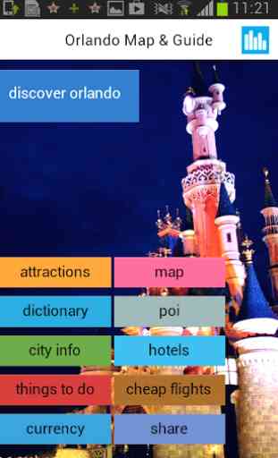Orlando Offline Mapa e Guia 3