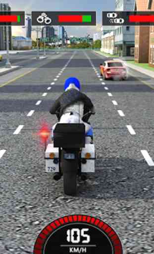 Police Bike Crime Patrol Squad: Gangster Car Chase 4