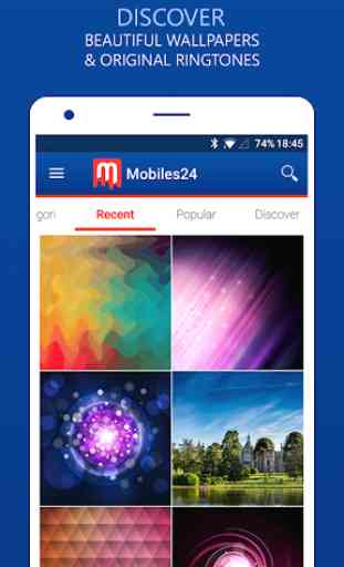Ringtones, Wallpapers & Themes - Mobiles24 1