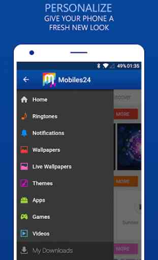 Ringtones, Wallpapers & Themes - Mobiles24 3