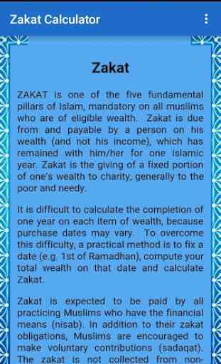 Zakat Calculator 4